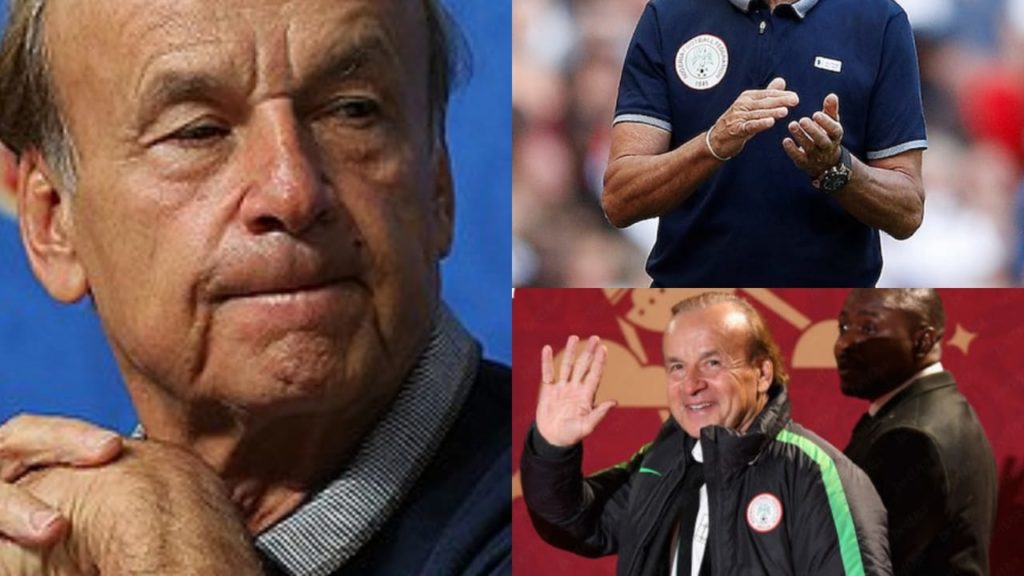 BREAKING: NFF Sacks Gernot Rohr As Super Eagles Coach After 5-Years
