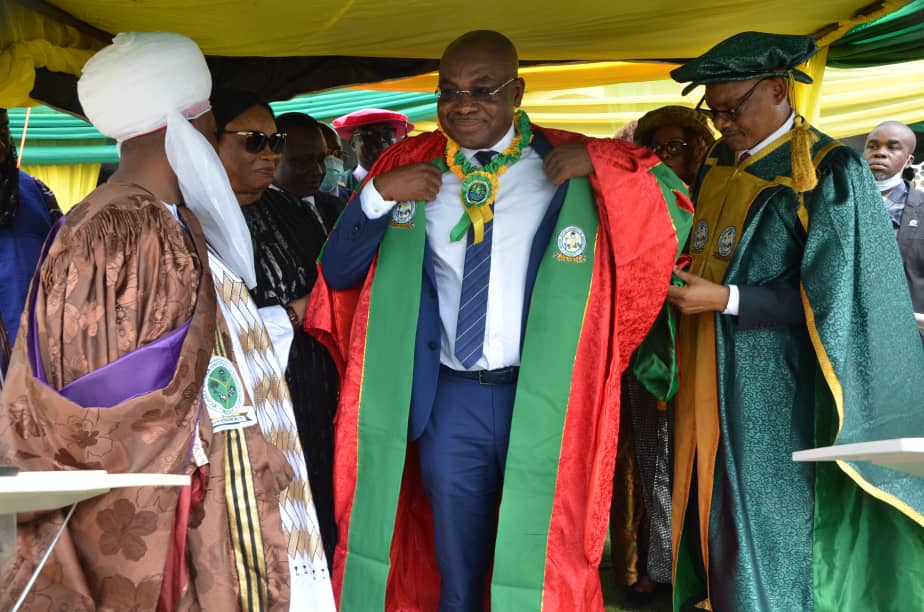 Excitement As Eunisell Founder Chika Ikenga Bags Honourary Doctorate from MOUAU