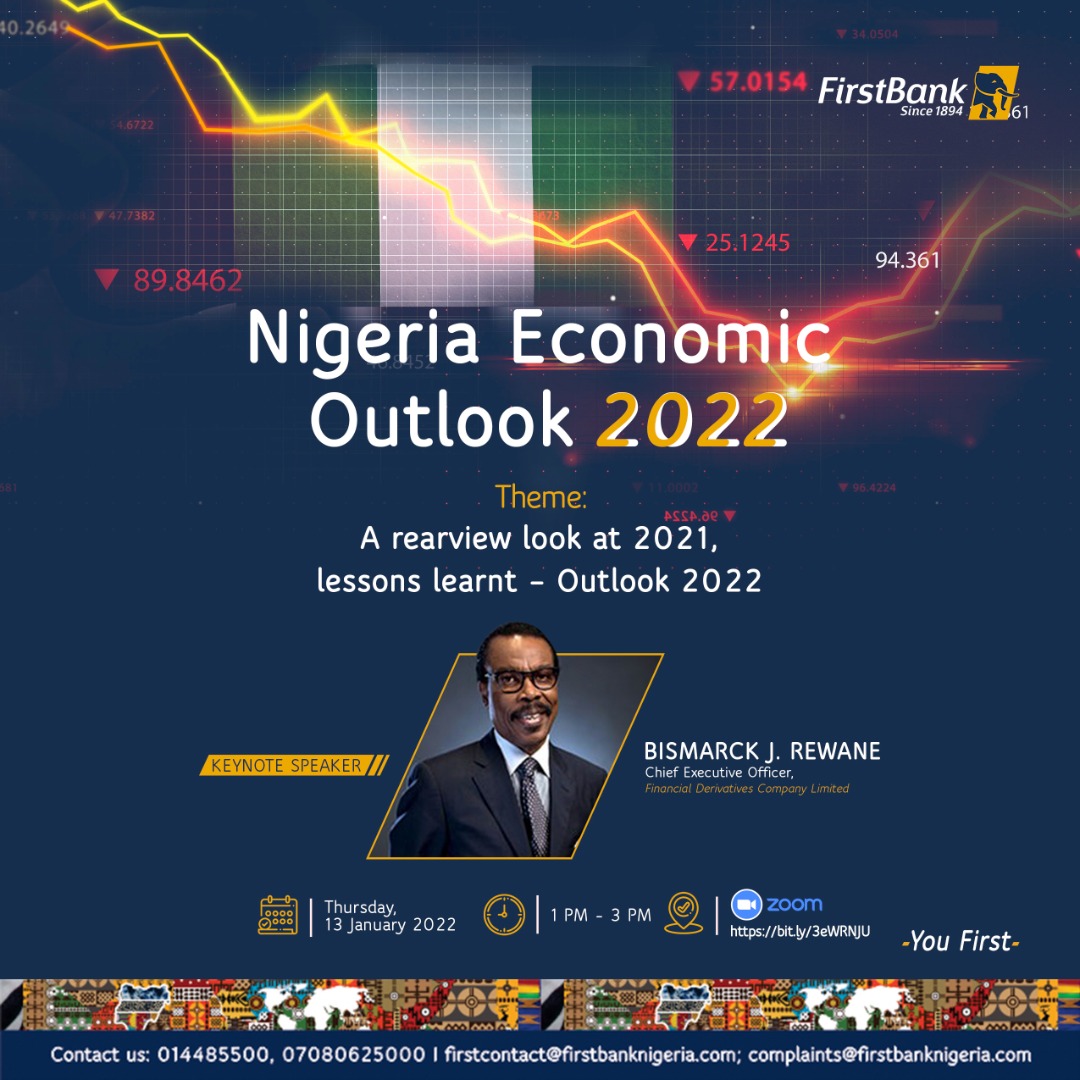 FirstBank Convenes Nigeria Economic Outlook Webinar For 2022