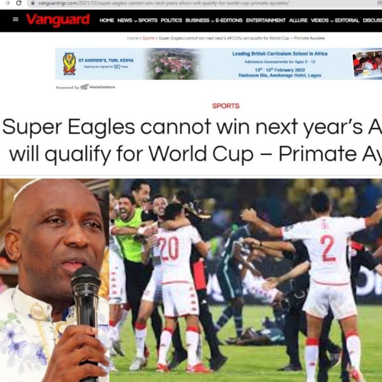 Primate Ayodele