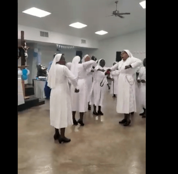 Reverend Sisters Perform #Buga