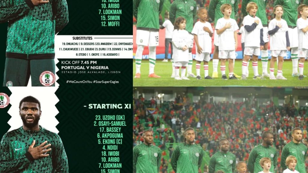 BREAKING: #Ronaldo-Less #Portugal Humiliate Super Eagles Of Nigeria – #Chukwueze