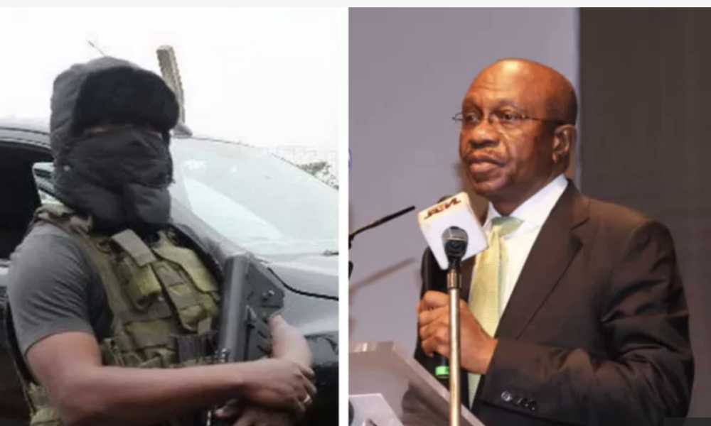 BREAKING: Suspended CBN Governor Godwin Emefiele Currently Not With Us, Says #DSS