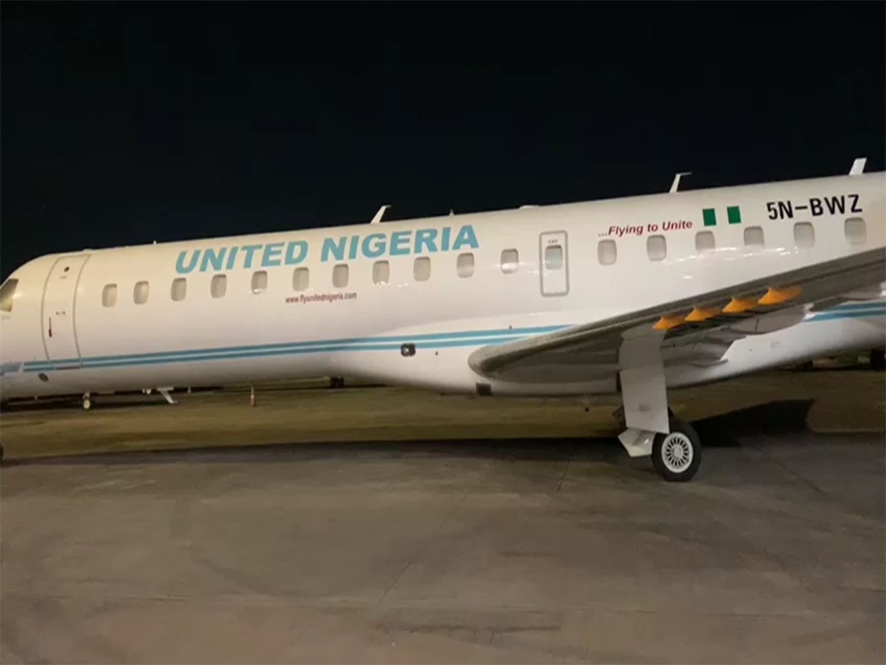 United Nigeria Airlines Aircraft