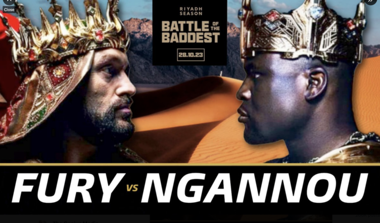 Tyson Fury Vs Francis Ngannou