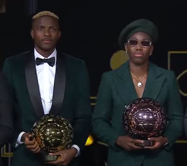 #Osimhen And #Oshoala
