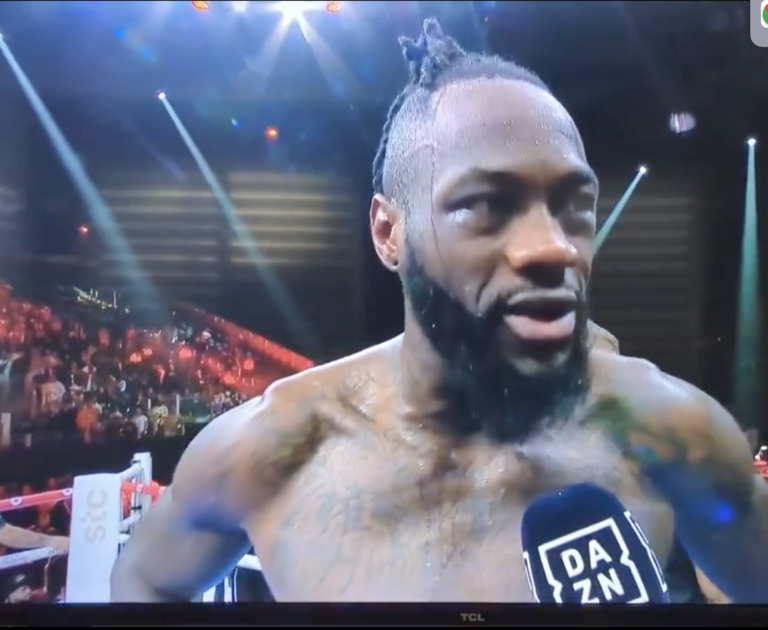 Deontay Wilder Retire