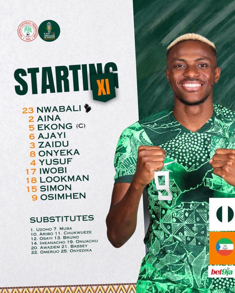 Super Eagles Vs Equatorial Guinea