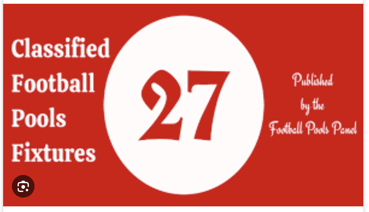 See Week 27 Pool Results 2024 For Saturday 6 January UK 2024
