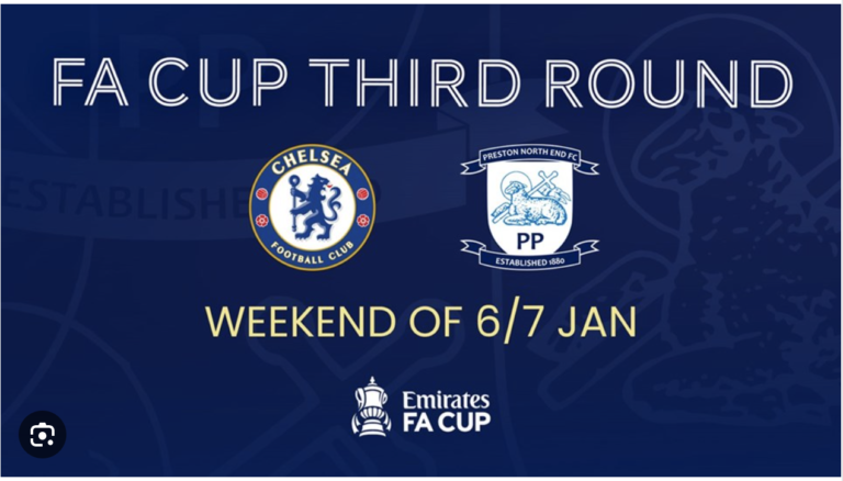 Chelsea’s Team List To Face Preston In FA Cup