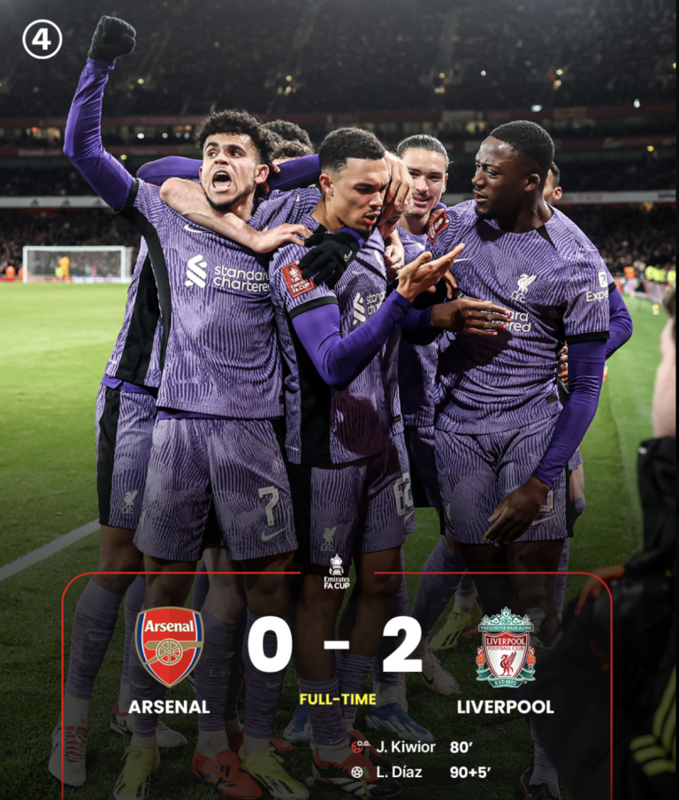 Liverpool Knocks Wasteful Arteta Led Arsenal Out Of FA Cup