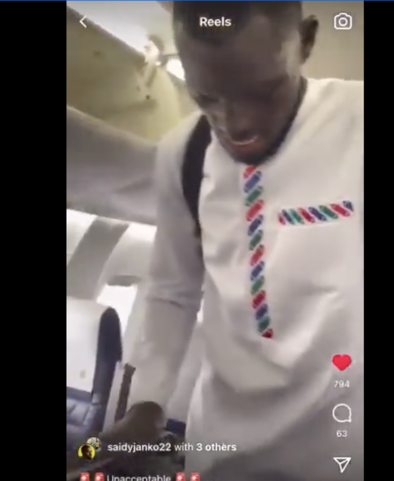 Gambia Players Faint
