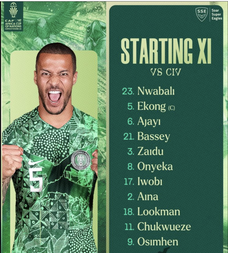 Nigeria Vs Ivory Coast