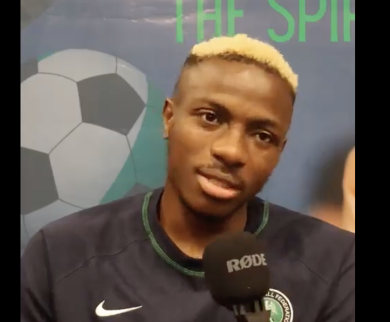 Victor Osimhen Speaks Yoruba Language