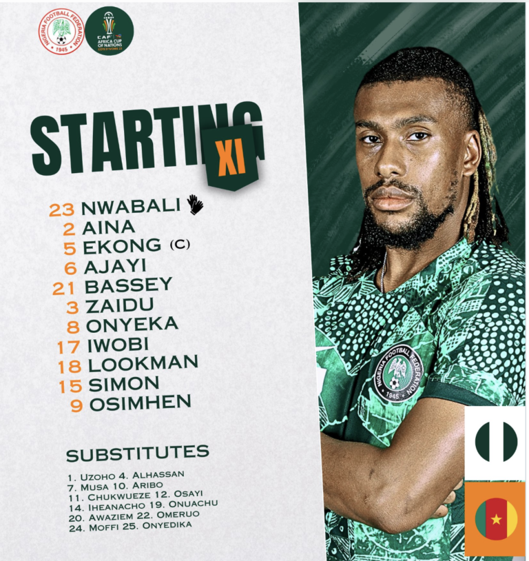 #Nigeria Vs #Cameroon
