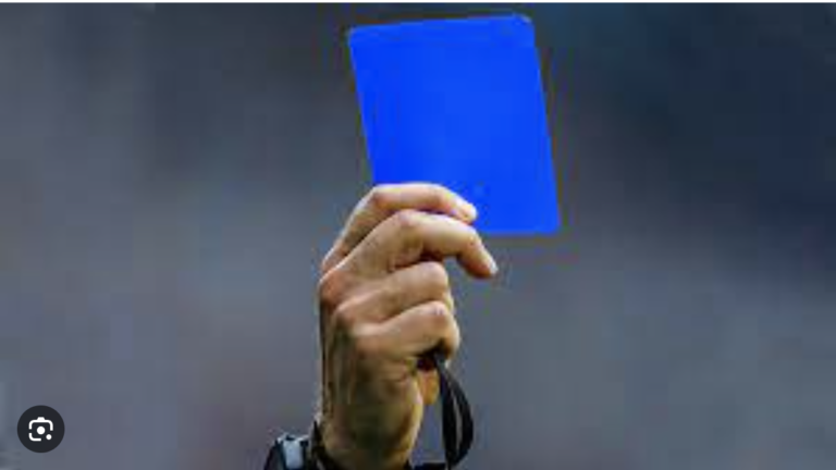 Football Introduces Blue Card