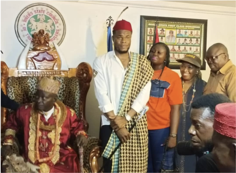 #Nwabali Bags Chieftaincy Title