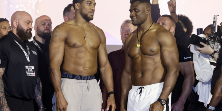 Anthony Joshua Vs Francis Ngannou