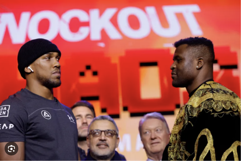 Anthony Joshua Vs Francis Ngannou