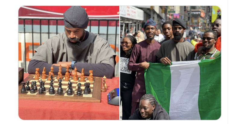 Nigerian Chess Master Tunde Onakoya