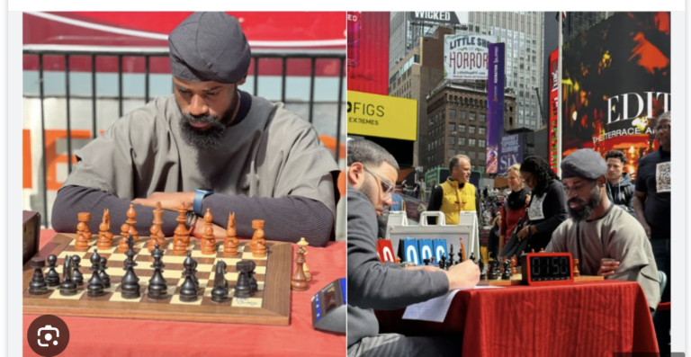 Tunde Onakoya Sets 58-hour New World Record Chess Marathon