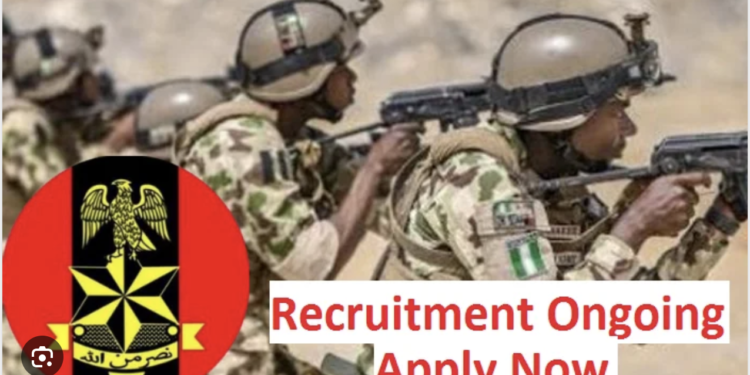 Nigerian Army Begins 2024 Recruitment
