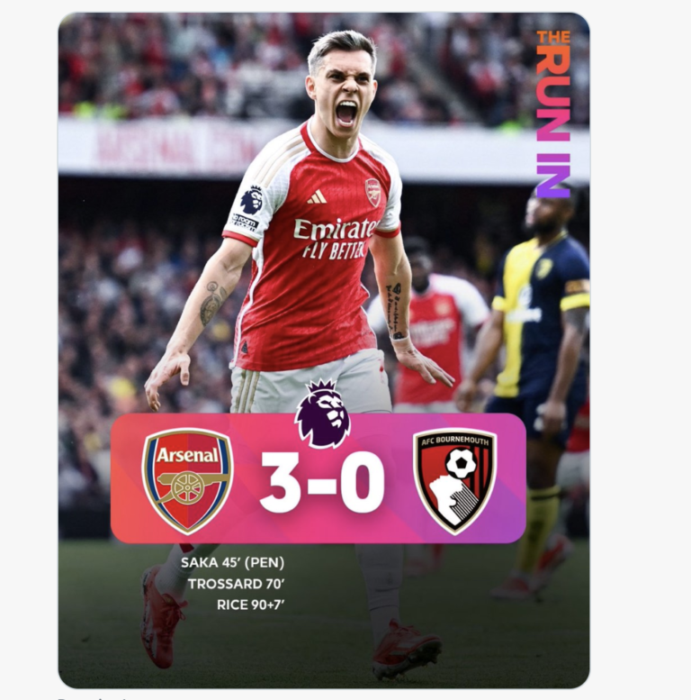 Arsenal Beat Bournemouth