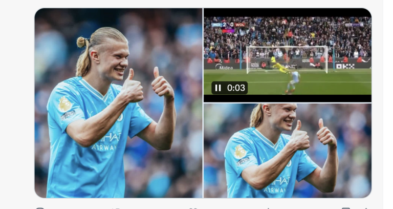 Erling Haaland Scores Four