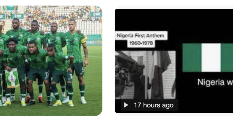 Super Eagles To Officially Sing Nigeria We Hail Thee