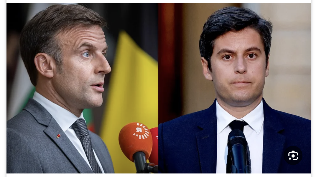 JUST IN: French Prime Minister Gabriel Attal Quits, Macron Rejects Resignation