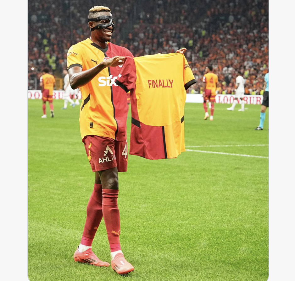 VIRAL VIDEOS: Moment Victor Osimhen Finally Scores For Galatasaray vs Kasimpasa After 3 Assists