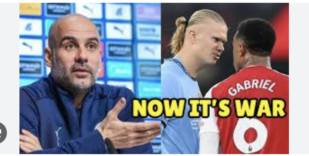 #ARSLEI: Pep Guardiola Declares War On Arsenal