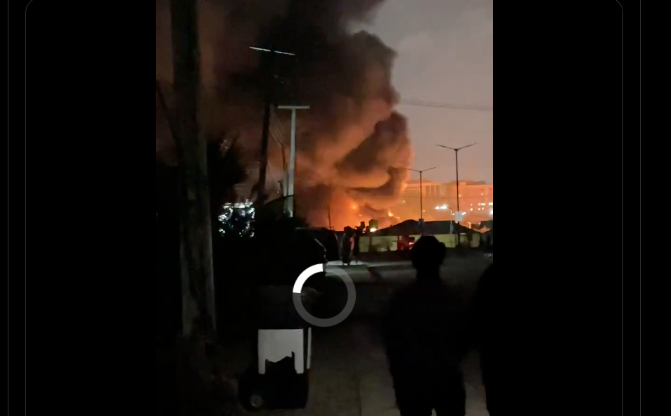BREAKING: Moment Massive Explosion Rocks Otedola Bridge [WATCH HERE]
