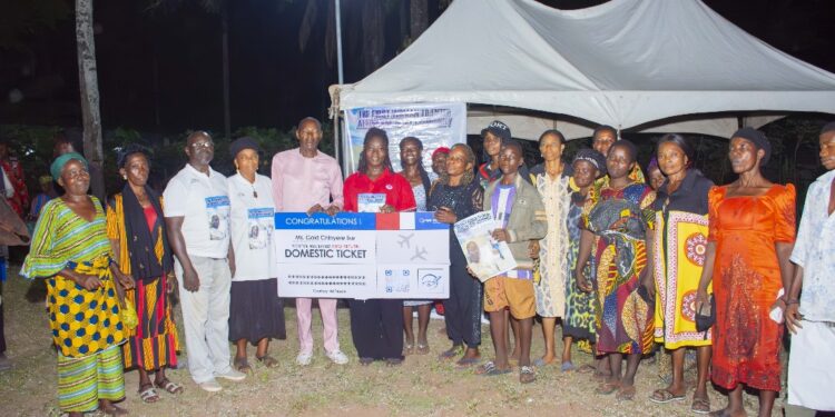 Air Peace Celebrates Gold Chinyere Ike, First Woman To Travel by Air in Her Community