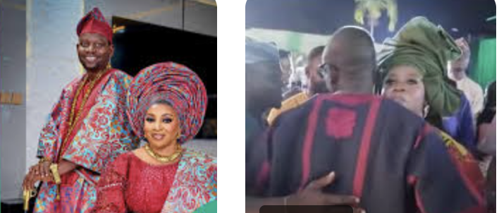 Wumi Toriola kneels To Apologise As She Reconciles With Afeez Owo